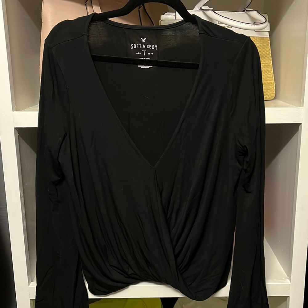 Black Long Sleeve T shirt